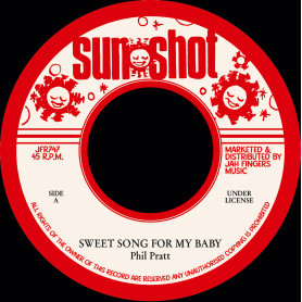 (7") PHIL PRATT - SWEET SONG FOR MY BABY / THE THRILLERS - I'M RESTLESS