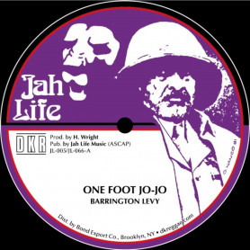 (12") BARRINGTON LEVY - ONE FOOT JO-JO / TO LOVE SOMEONE