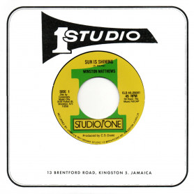 (7") WINSTON MATTHEWS - SUN IS SHINING / THE PURPLELITES - THE PRESSURE IS ON