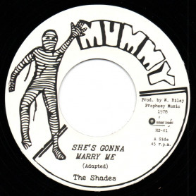 (7") THE SHADES - SHE'S GONNA MARRY ME / VERSION