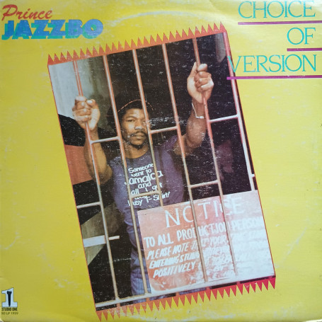 (LP) PRINCE JAZZBO - CHOICE OF VERSION