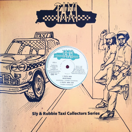 (12") THE MAJESTRIANS - YOUTH MAN / SLY & ROBBIE - YOUTH MAN DUB / PSALMS - HELL UP IN HARLEM / SLY & ROBBIE - HARLEM DUB