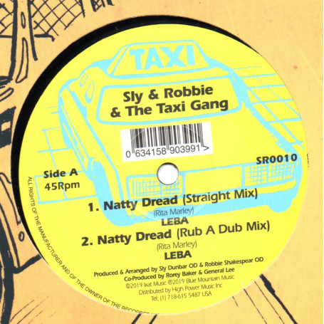 (12") LEBA - NATTY DREAD / SLY & ROBBIE & TAXI GANG - DUBWISE