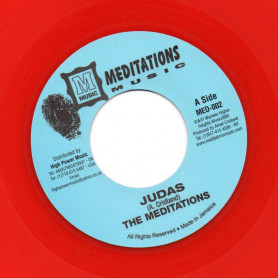 (7") THE MEDITATIONS - JUDAS / JUDAS DUB