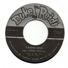 (7") THE JIVING JUNIORS - I WANNA LOVE / DUKE REID & HIS GROUP - DUKE'S COOKIES