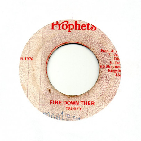 (7") TRINITY - FIRE DOWN THERE / VERSION FIRE MAN DUB