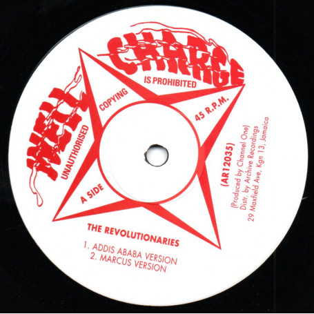 (12") THE  REVOLUTIONARIES - THE CHANNEL ONE DISCO PURPOSE