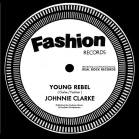 (7") JOHNNIE CLARKE - YOUNG REBEL / DUB ORGANISER - REBEL'S DUB