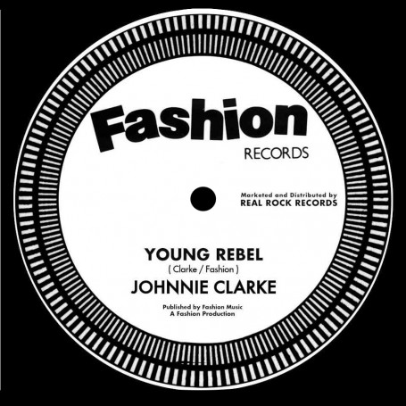 (7") JOHNNIE CLARKE - YOUNG REBEL / DUB ORGANISER - REBEL'S DUB