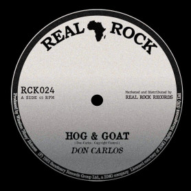 (7") DON CARLOS - HOG & GOAT / THE ROOTS RADICS - VERSION