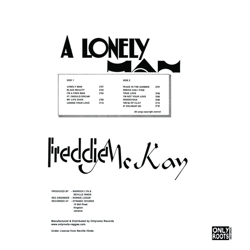 LP) FREDDIE McKAY - A LONELY MAN