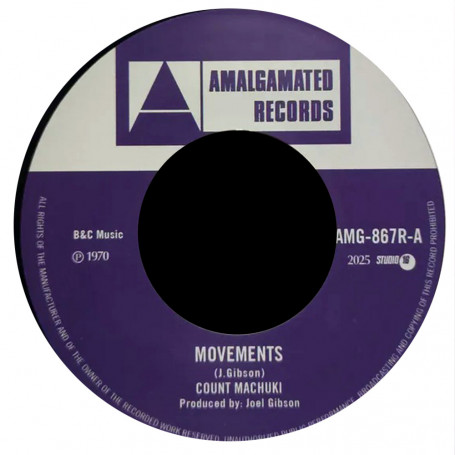 (7") COUNT MACHUKI, THE DESTROYERS - MOVEMENTS / CAESAR