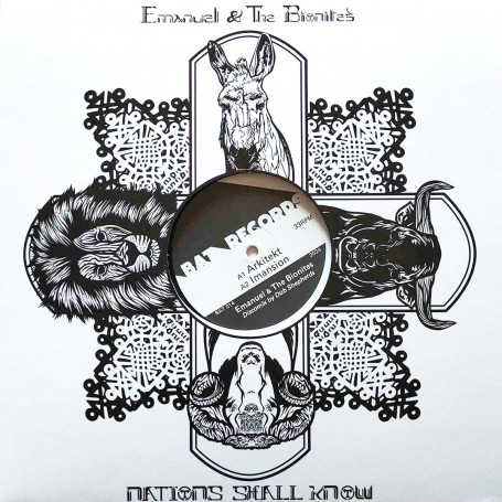 (12") EMANUEL & THE BIONITES – NATIONS SHALL KNOW