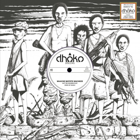 (12") SONS OF MANJI - WAACHE WATOTO  WACHEZE / MARKY LYRICAL - HEAR THE CRY