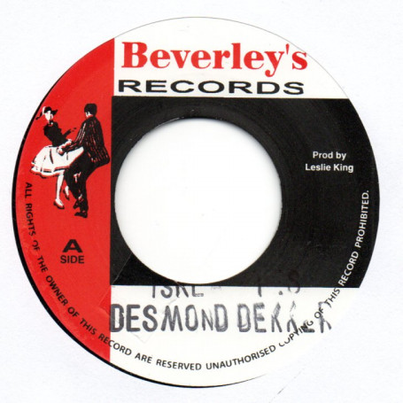 (7") DESMOND DEKKER & THE ACES - ISRAELITES / VERSION