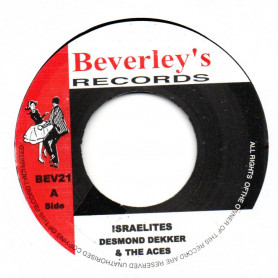 (7") DESMOND DEKKER & THE ACES - ISRAELITES / VERSION