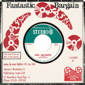 (7") LLOYD CHARMERS - MR MOSES / THE LYRICS - GIRLS LIKE DIRT