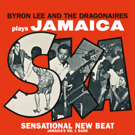 (LP) BYRON LEE & THE DRAGONAIRES - PLAYS JAMAICA SKA
