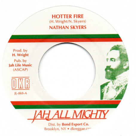 (7") NATHAN SKYERS - HOTTER FIRE / VERSION