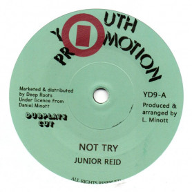 (7") JUNIOR REID - NOT TRY / VERSION