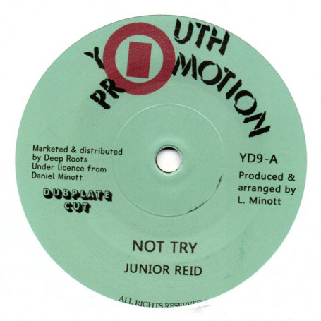 (7") JUNIOR REID - NOT TRY / VERSION