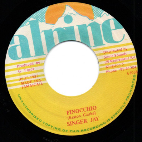 (7") SINGER JAY - PINOCCHIO / COMPUTER RADICS - PART II