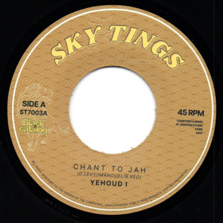 (7") YEHOUD I - CHANT TO JAH / J A HORNS