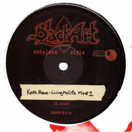 (10") KEITH ROWE - LIVING MY LIFE