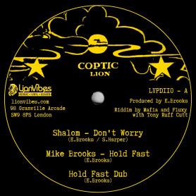 (12") SHALOM - DON'T WORRY / MIKE BROOKS - HOLD FAST