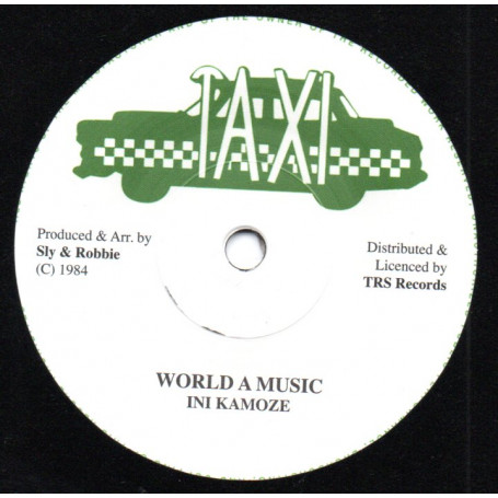(7") INI KAMOZE - WORLD A MUSIC / DUB