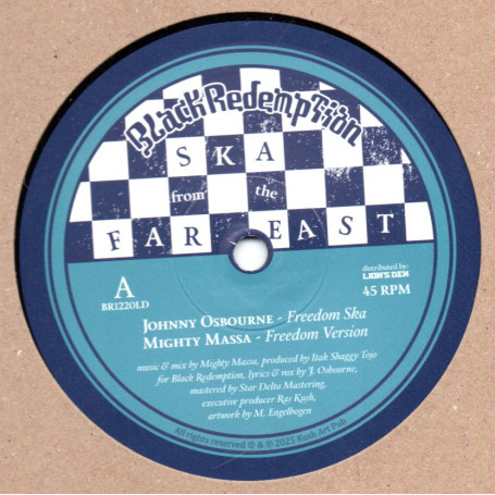 (12") MIGHTY MASSA FEAT. JOHNNY OSBOURNE - FREEDOM SKA / JUDAH ESKENDER TAFARI – PEACE IN THE SKA