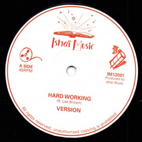 (12") ISHAÏ, ROMAN LEE BROWN – HARD WORKING