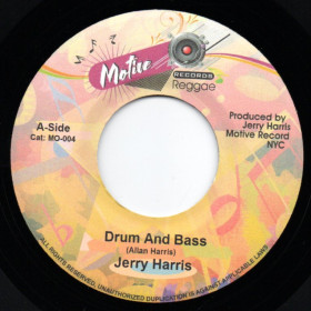 (7") JERRY HARRIS - DRUM AND BASS / DRUM AND BASS DUB