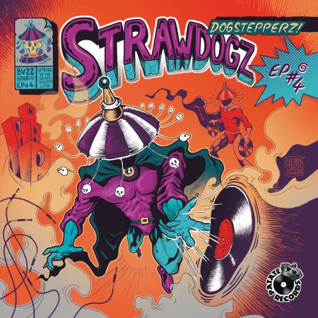 (12") STRAWDOGZ - DOGSTEPPERZ EP 4 (Feat Lone Ranger, Lasai, Warrior Queen, Nina Girassois...)