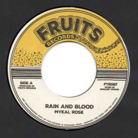 (7") MYKAL ROSE - RAIN AND BLOOD / THE 18th PARALLEL MEETS TOPP BRASS - RED SKY