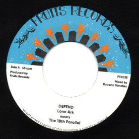 (7") LONE ARK MEETS THE 18th PARALLEL - DEFEND / VERSION