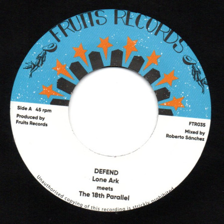 (7") LONE ARK MEETS THE 18th PARALLEL - DEFEND / VERSION