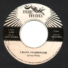 (7") SYLVAN WHITE - CHANT NYAHBINGEH / THE 18th PARALLEL - DUB NYAHBINGEH