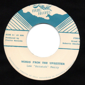 (7") LEE SCRATCH PERRY - WORDS FROM THE UPSETTER / THE 18th PARALLEL - SPRING THUNDERSTORM