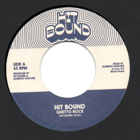 (7") HIT BOUND - GHETTO ROCK / GOLDEN TILE DUB