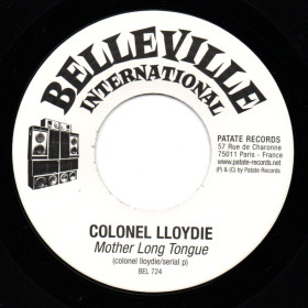 (7") COLONEL LLOYDIE - MOTHER LONG TONGUE / D-FACT CREW – VERSION