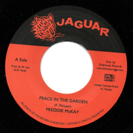 (7") FREDDIE McKAY - PEACE IN THE GARDEN / SOUL DYNAMITES - VERSION