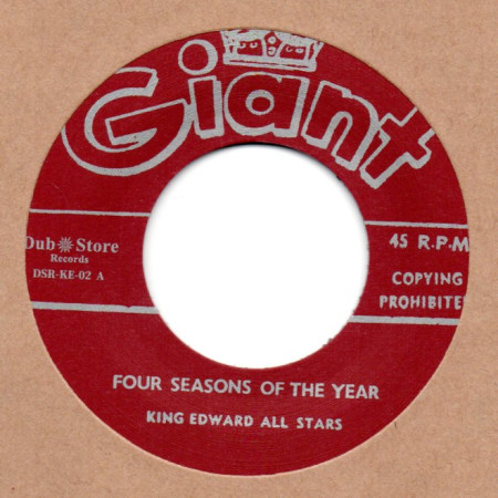 (7") KING EDWARDS ALL STARS - FOUR SEASONS OF THE YEAR / ROLAND ALPHONSO - HOW MANY TIMES