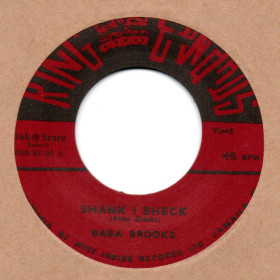 (7") BABA BROOKS - SHANK I SHECK / ROLAND ALPHONSO - JAZZ SKA
