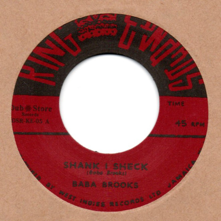 (7") BABA BROOKS - SHANK I SHECK / ROLAND ALPHONSO - JAZZ SKA