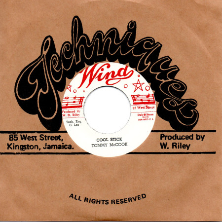 (7") TOMMY McCOOK - COOL STICK / CANNON BALL - DIVERSION