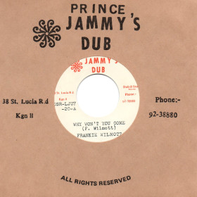 (7") FRANKIE WILMOTT - WHY WON'T YOU COME / PRINCE JAMMYS - DUB