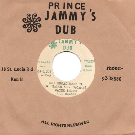 (7") WAYNE SMITH & J. SPLANG - SHE BROAD BOUT YA / PRINCE JAMMYS - DUB
