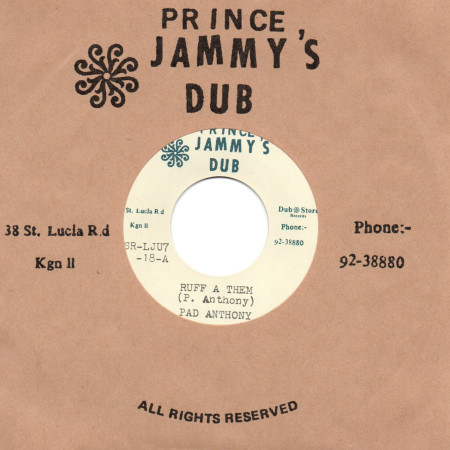 (7") PAD ANTHONY - RUFF A THEM / SUPER POWER ALL STARS - RUFF A THEM VERSION