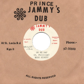 (7") ECHO MINOTT - ON MY WAY / PRINCE JAMMYS - ON MY WAY DUB